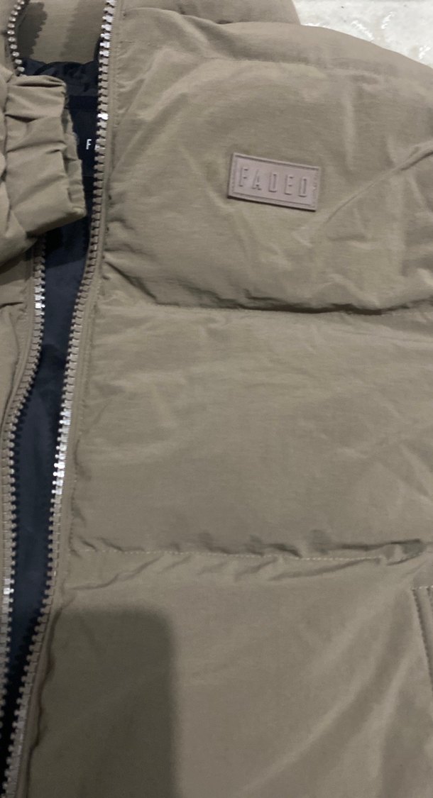 Gri Kahverengi Kadın Midi Kış Montu - Görsel 2