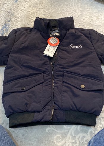 Erkek Çocuk Düğmeli Lacivert Ceket - Görsel 2