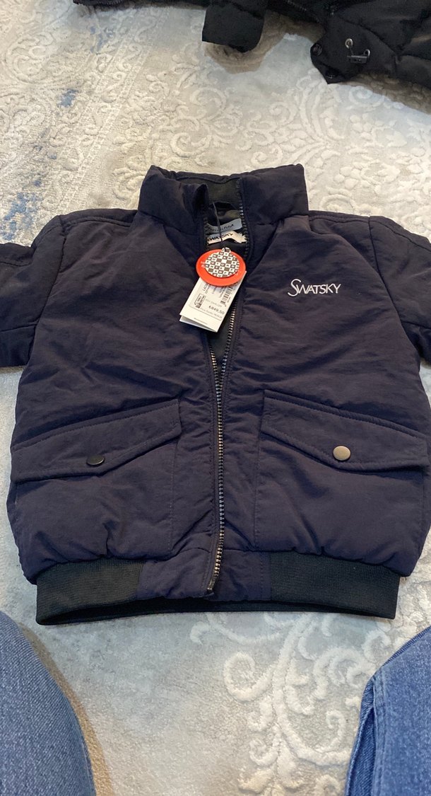 Erkek Çocuk Düğmeli Lacivert Ceket - Görsel 2