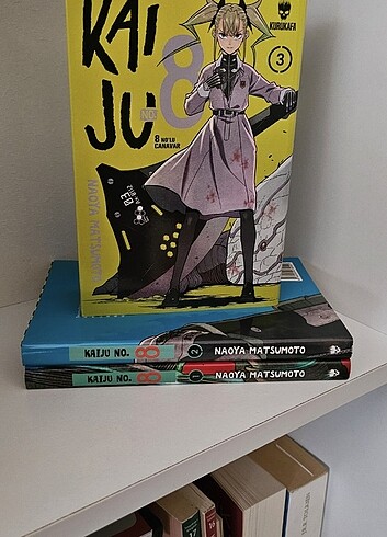 Kaiju No 8 ilk 3 cilt set