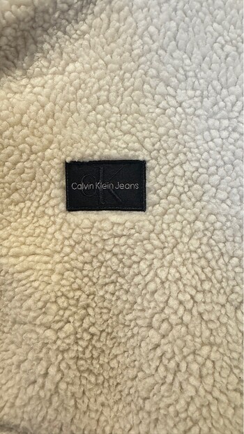 m Beden ten rengi Renk Calvin Klein Peluş mont(Sherpa)