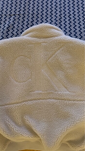 m Beden Calvin Klein Peluş mont(Sherpa)