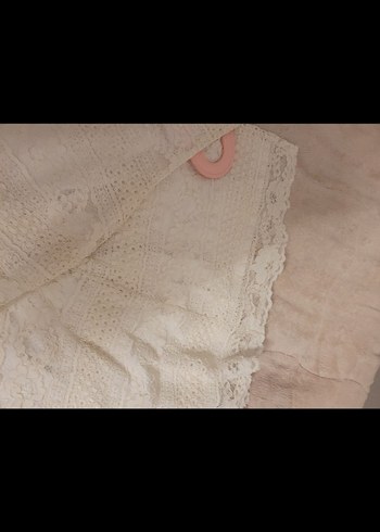 Koton Kırık Beyaz Dantelli  elbise - Görsel 3