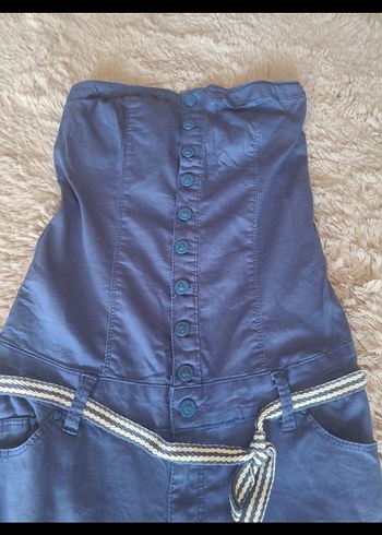 Mavi Denim straplez Tulum - Görsel 2