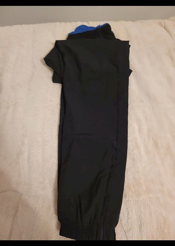 Erkek Siyah Fermuarlı Rahat Eşofman Altı - Görsel 3