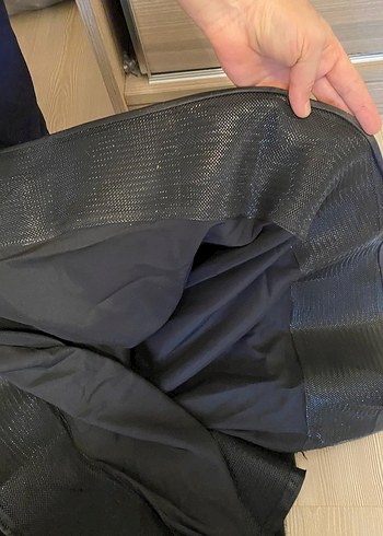 LACRİMA marka Siyah Drapeli Uzun Abiye Elbise - Görsel 12