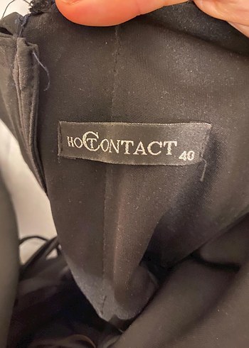 HOTCONTACT Marka Uzun Siyah Straplez Drapeli Abiye Elbise - Görsel 11