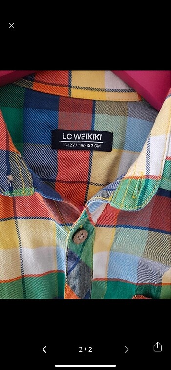 LC Waikiki 11-12 yaş erkek çocuk gömlek LCW