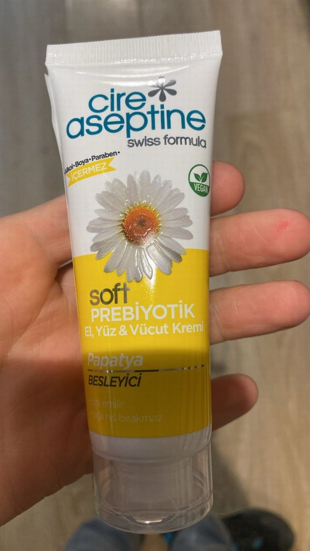 Cire Aseptine Aloe Vera El, Yüz ve Vücut Kremi - Görsel 3