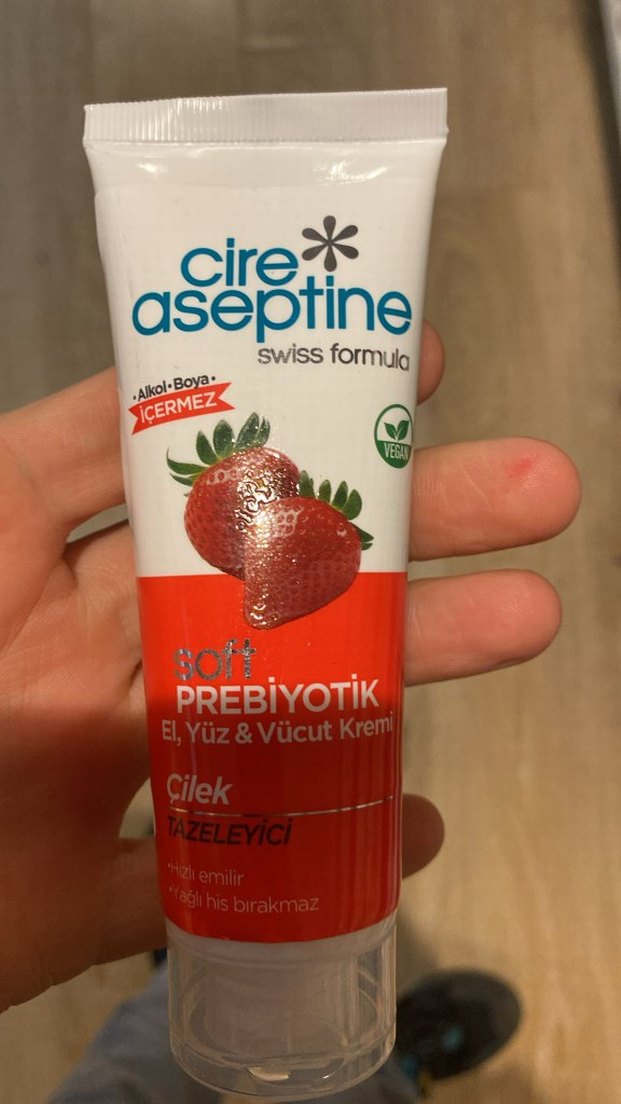 Cire Aseptine Aloe Vera El, Yüz ve Vücut Kremi - Görsel 2