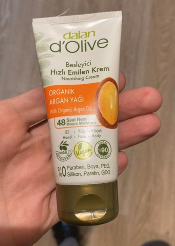 dalan d'Olive Organik Argan Yağı El Kremi - Görsel 2