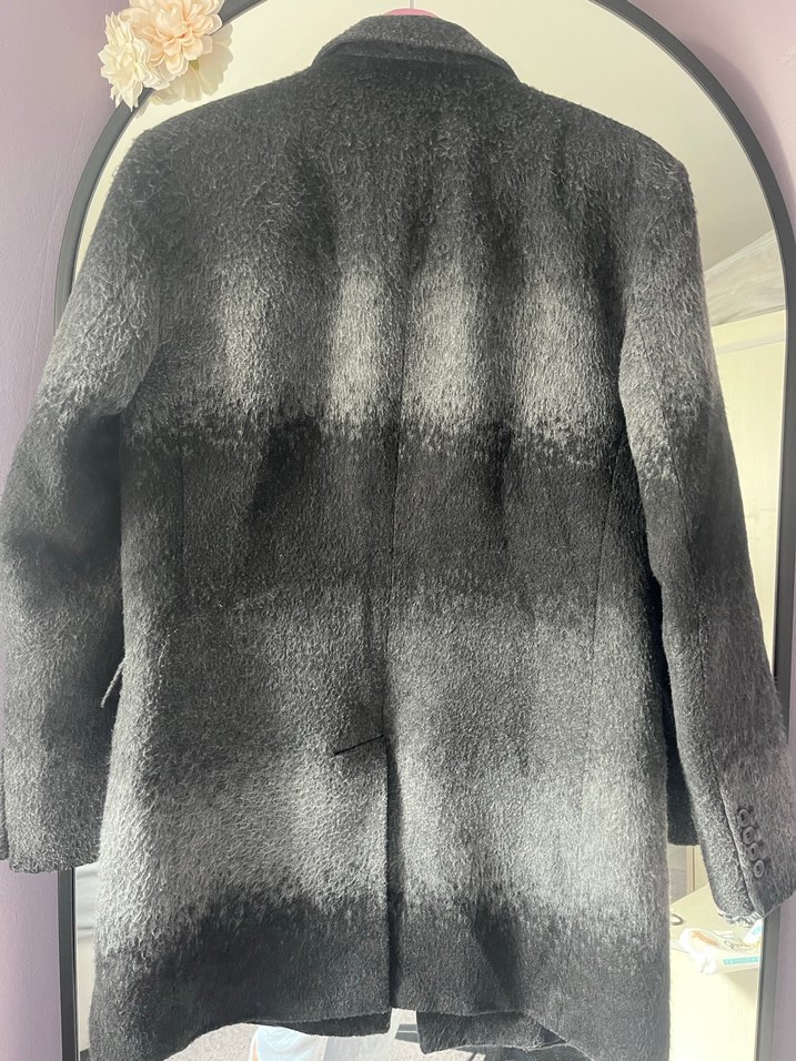 Gri kaşe Kaban - Görsel 2