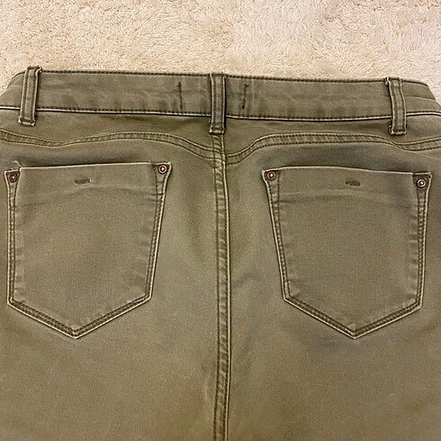38 Beden haki Renk Koton jean