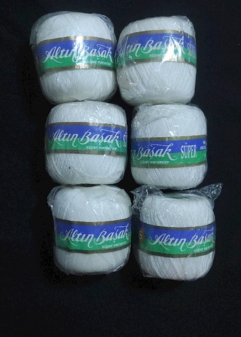 Altın Başak Beyaz Dantel İpleri 70 numara - Görsel 2