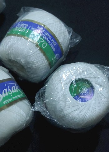 Altın Başak Beyaz Dantel İpleri 70 numara - Görsel 3