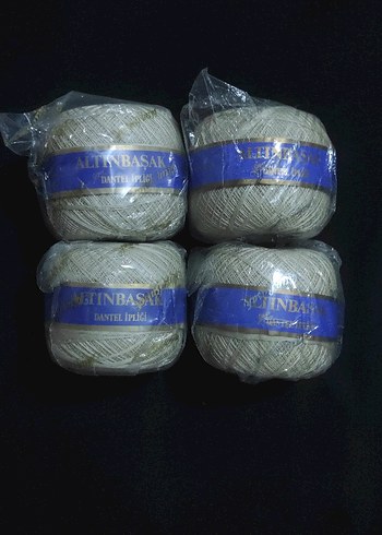 Altınbaşak 70 Numara 4 adet Dantel İpliği - Görsel 2