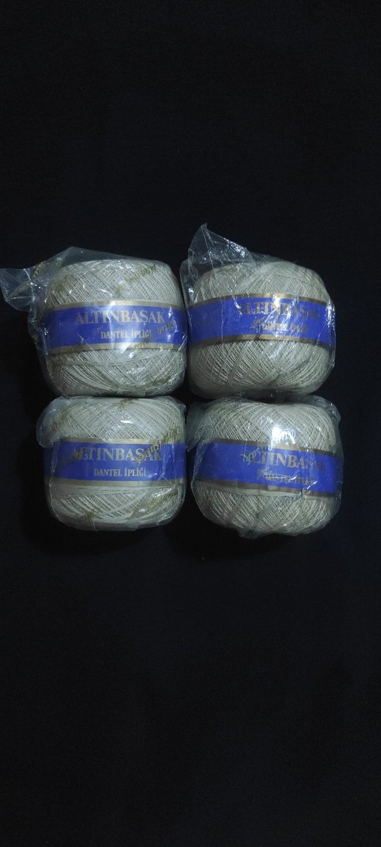 Altınbaşak  70 Numara 4 adet Dantel İpliği - Görsel 2