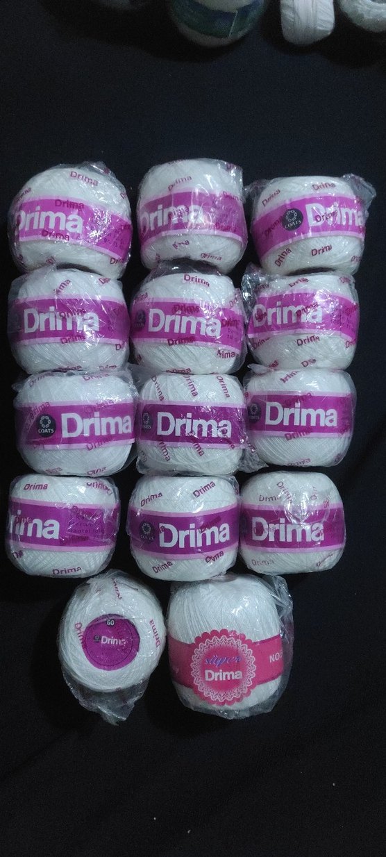 Drima Beyaz Örgü İpi Topları - Görsel 2