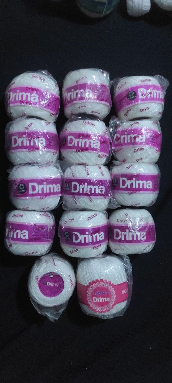 Drima Beyaz Örgü İpi Topları - Görsel 3