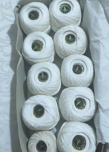 Beyaz Nakış İpliği Paketi - Görsel 2