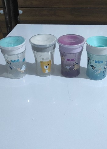 NUK Pastel Renkli Bebek Alıştırma Bardakları - Görsel 2