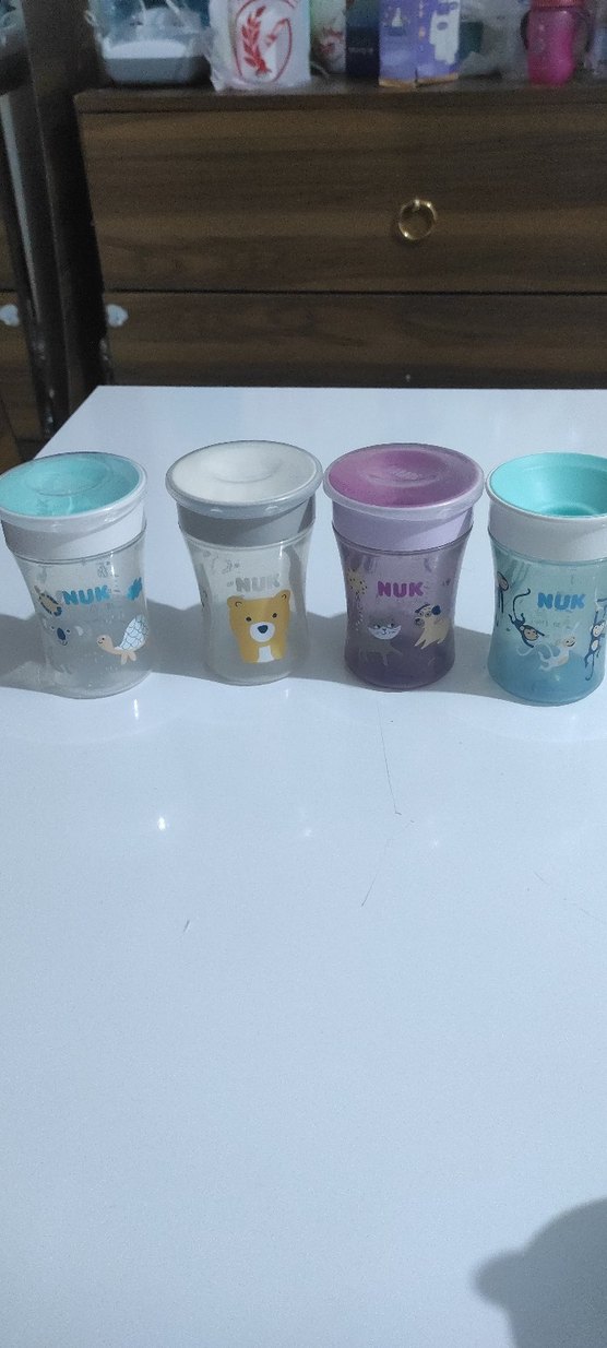 NUK Pastel Renkli Bebek Alıştırma Bardakları - Görsel 2