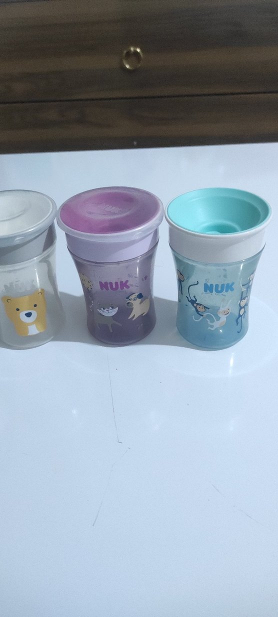 NUK Pastel Renkli Bebek Alıştırma Bardakları - Görsel 4