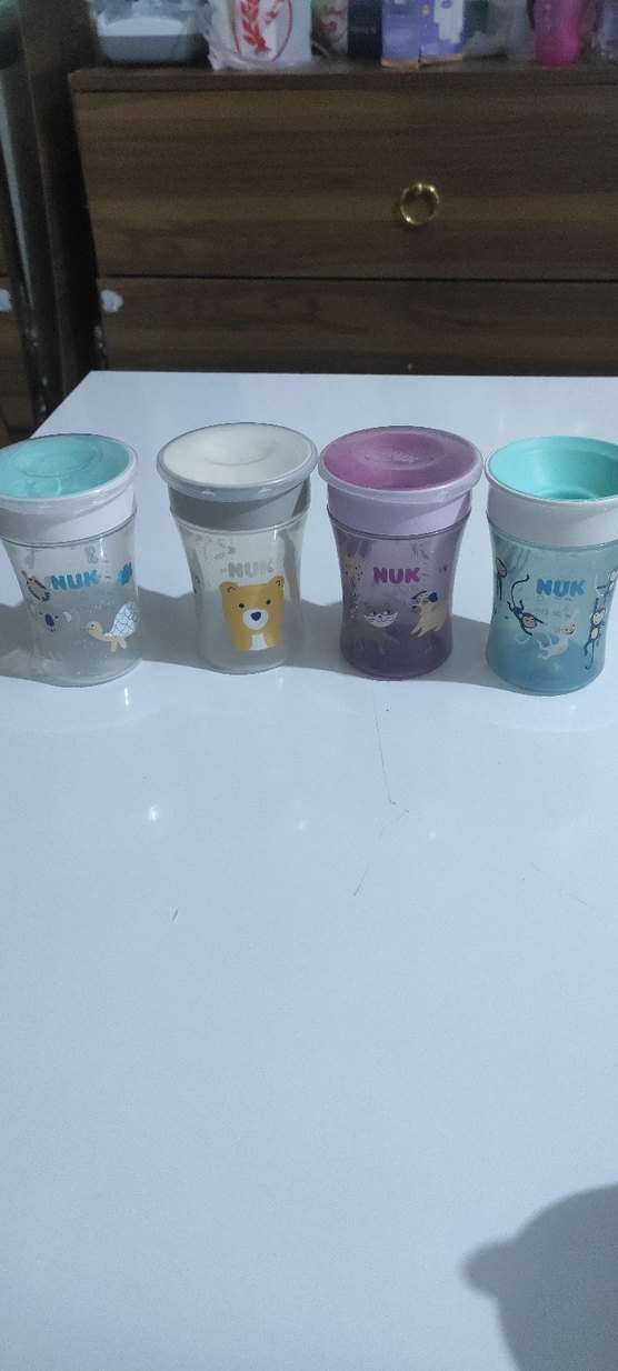 NUK Pastel Renkli Bebek Alıştırma Bardakları - Görsel 5