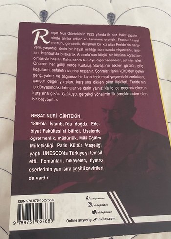 Çalıkuşu - Reşat Nuri Güntekin Romanı