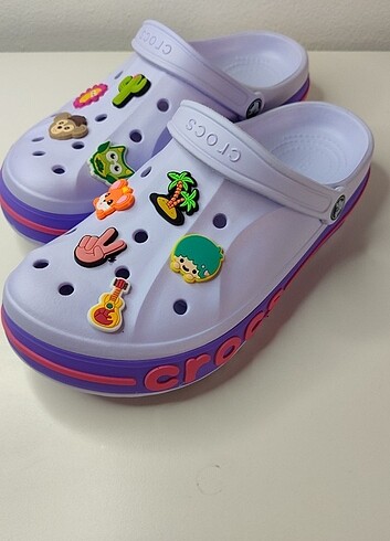 38 Beden mor Renk Crocs bayaband