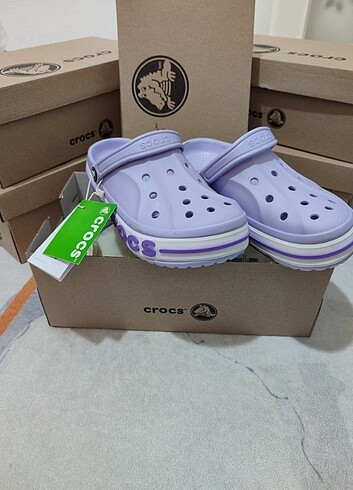 38 Beden mor Renk Crocs bayaband