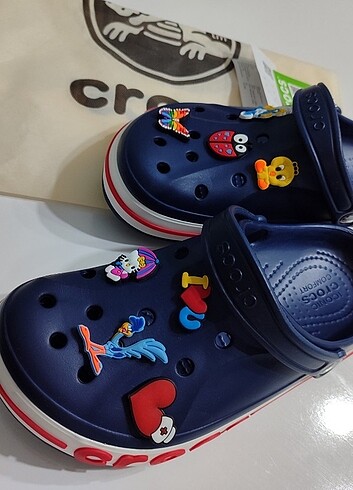 39 Beden lacivert Renk Crocs bayaband