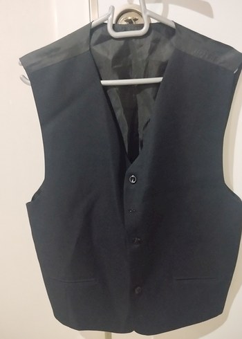 Erkek Siyah Düğmeli Klasik Kesim Ceket - Görsel 2