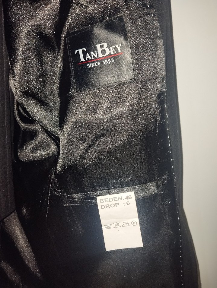 Erkek Siyah Düğmeli Klasik Kesim Ceket - Görsel 4