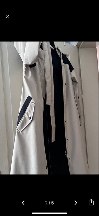 42 beden trençkot - Görsel 5