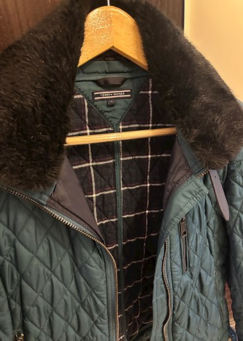 Tommy Hilfiger Kürk Detaylı Kadın Mont - Görsel 3