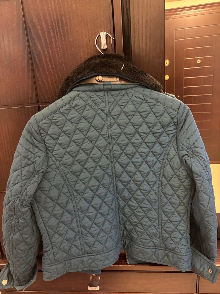 Tommy Hilfiger Kürk Detaylı Kadın Mont - Görsel 5