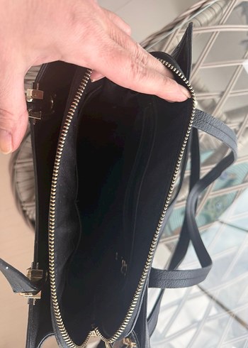 Orjinal Derimod Siyah Deri Kadın Çanta - Görsel 5