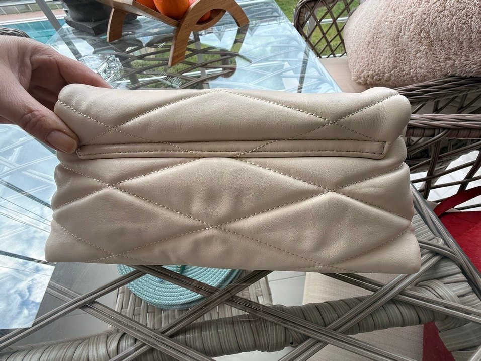 Mango Bej Deri Zincir Detaylı Kadın Çanta - Görsel 2