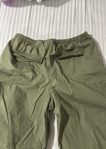 Kadın hm marka haki renk kargo pantolon - Görsel 3