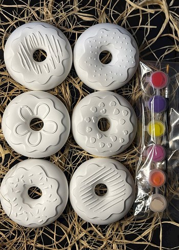 Boyanabilir Donut Seti Full Set