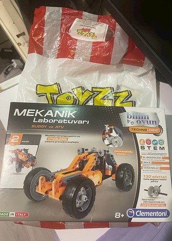 SIFIR Clementoni Mekanik Laboratuvarı Buggy Oyuncak Araba