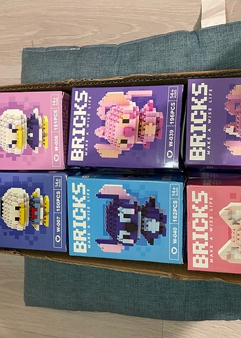 BRİCKS STİTCH Lego Blok Setleri ANGEL DONALDDUCK DİSNEY