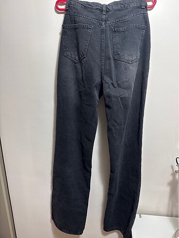 34 Beden siyah Renk Trendyolmilla Wide Leg Jean