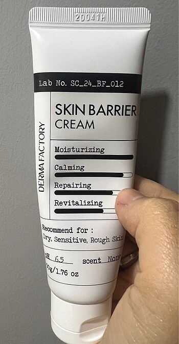 Derma Factory barier kremi