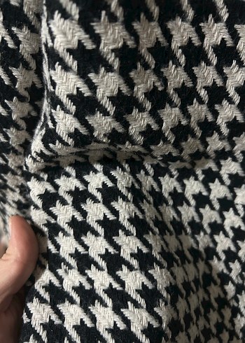 38 Beden siyah Renk Kaz ayağı blazer ceket klasik ceket