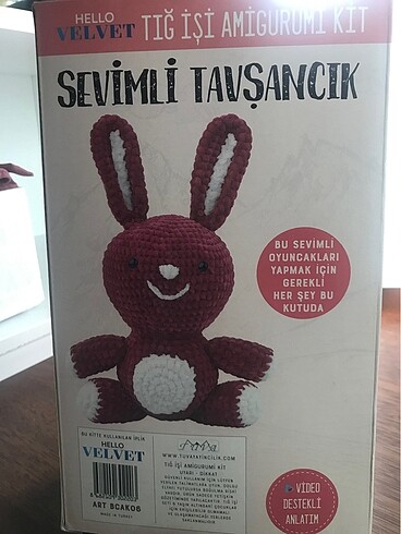  Beden Tığ işi amigurumi kiti