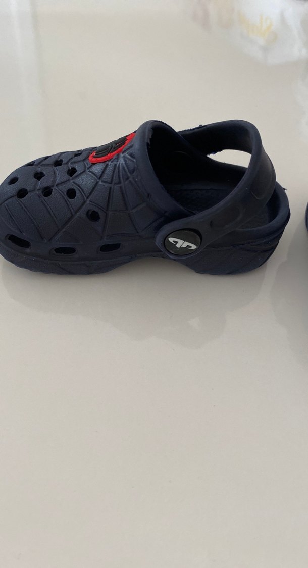 Erkek Çocuk Mavi Kaydırmaz Bantlı Terlik - Görsel 2