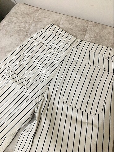 s Beden ten rengi Renk Bershka keten pantolon