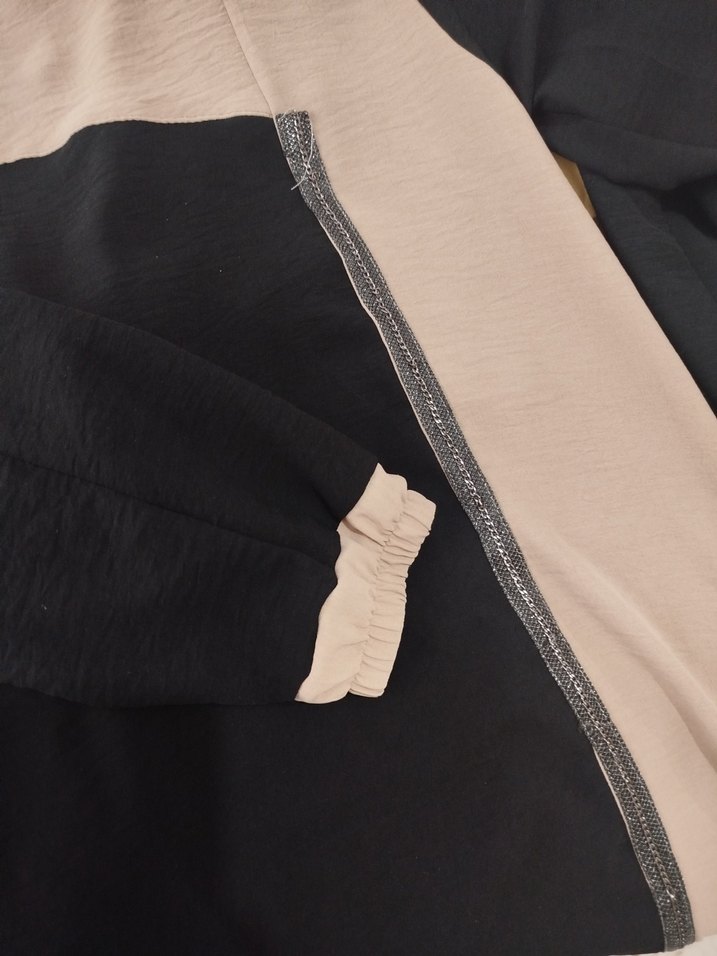 Bej Siyah tunik - Görsel 2